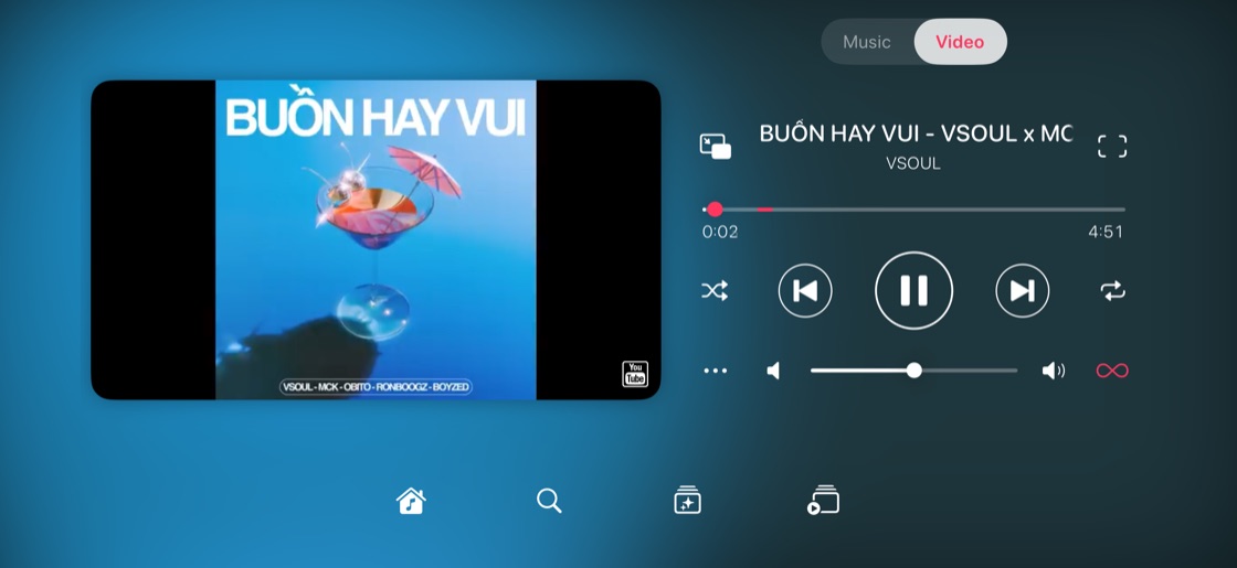 9Tube — full-screen landscape video player